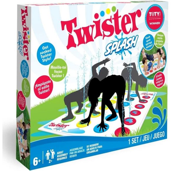 Hasbro Twister Splash Water Fun For All Ages – Summer Toys for Kids New - Picture 1 of 9